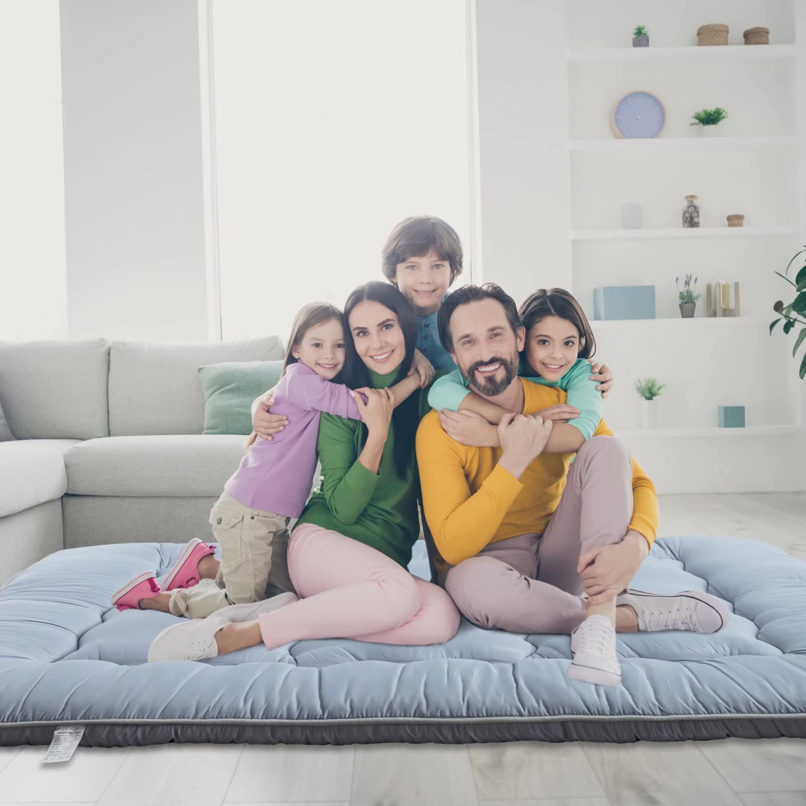 Neutype Futon Mattress Sleeping Mat On Floor For Adults- Suitable For Camping, Road Trip, Guest Room, Japanese Futon Mattress, Full Size