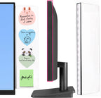 2 Pcs Large Computer Monitor Memo Board For No Edge Monitors,13.6 X 3.6 Inch Monitor Sticky Note Holder Computer Monitor Message