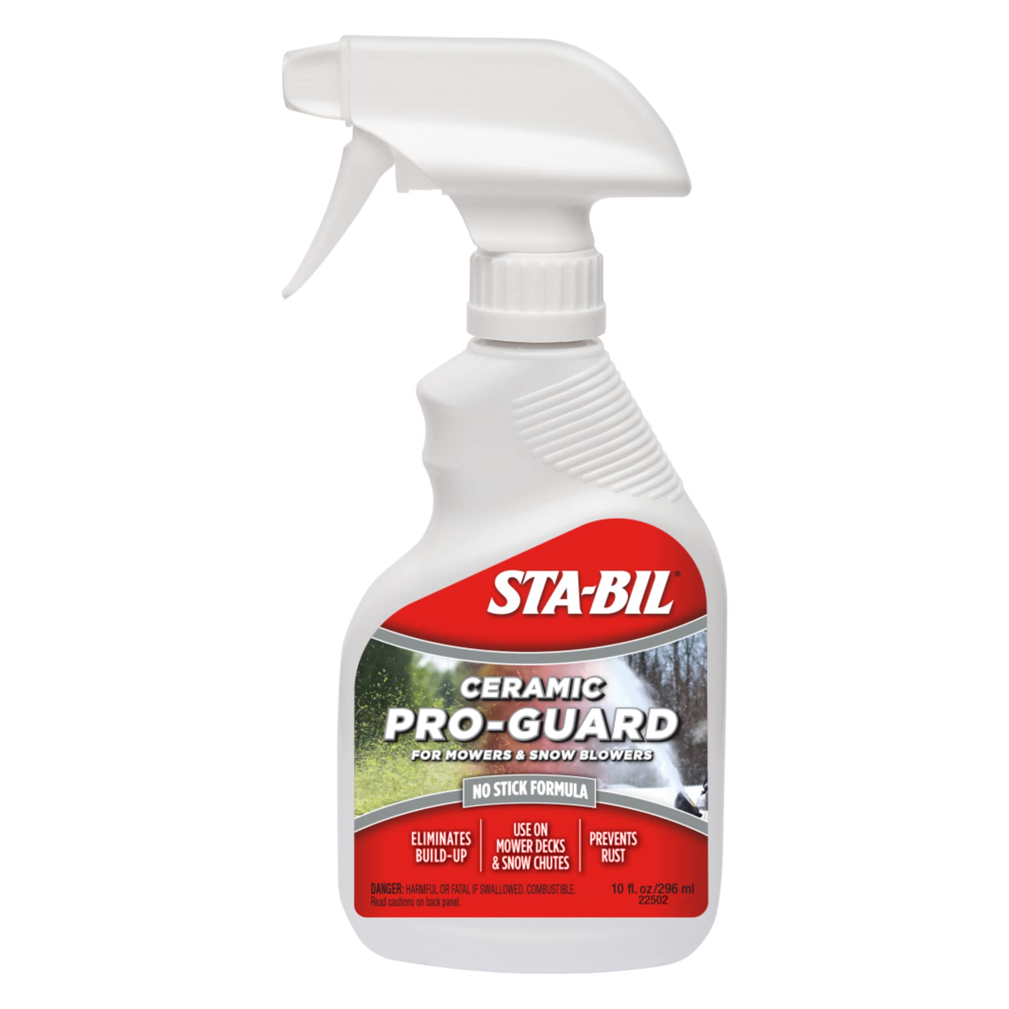 Sta-Bil Ceramic Pro Guard - Ceramic Protection For Lawn Mowers And Snowblowers - Non-Stick Formula - 10Oz Packaging May Vary