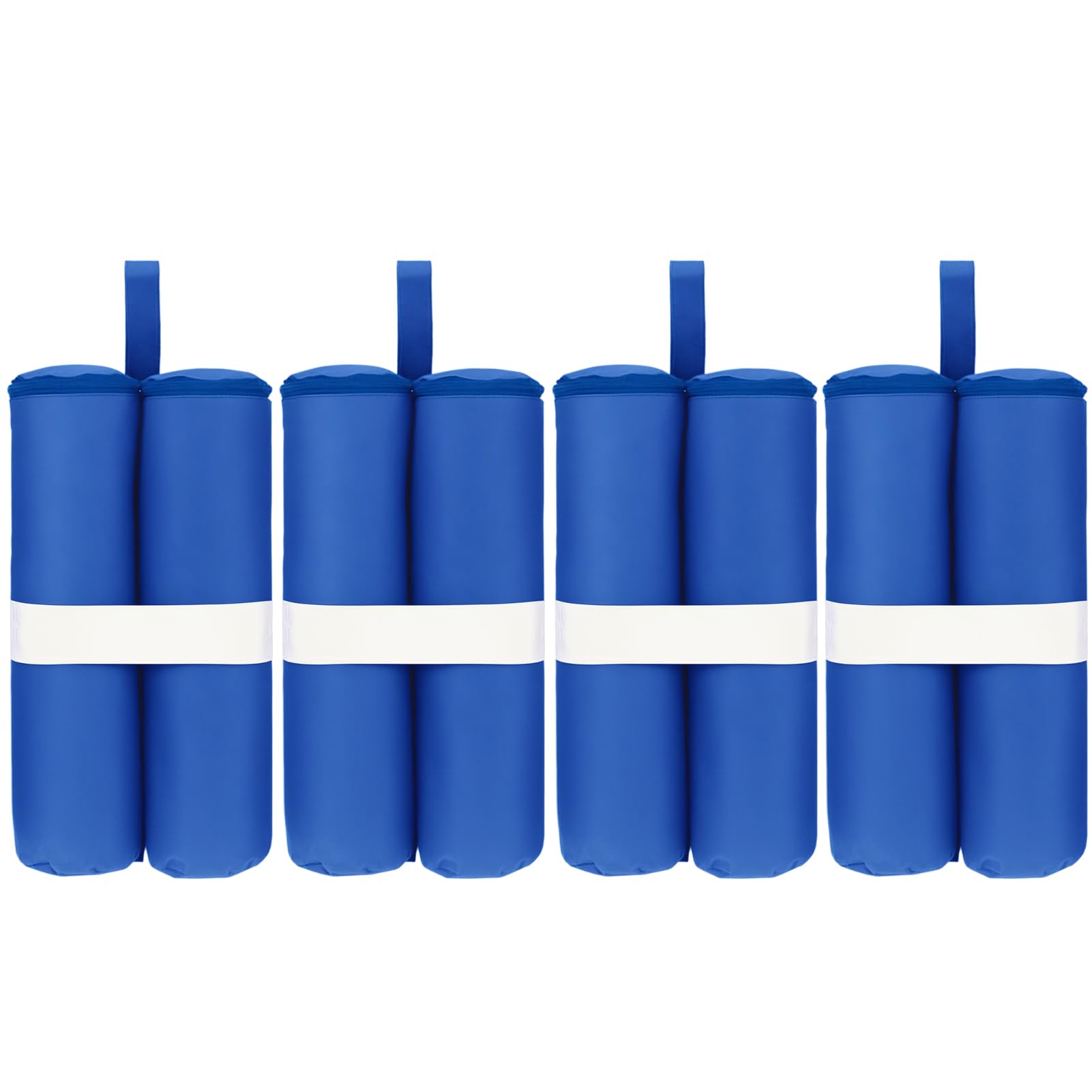 Moocy Blue Sand Bag For Canopy Weights, Heavy Duty Pop Up Canopy Leg Tent Sandbags, Instant Shelter, Tailgate Tent Anchor Bags,