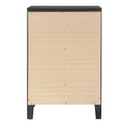 Acme Ireland 5 Drawer Chest in Black