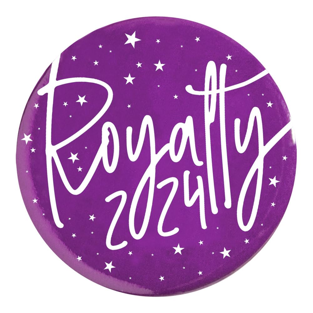 Anderson'S Homecoming Royalty Sashes, 2 Pack Purple Sash With White Imprint 72 Inches X 3 Inches, Homecoming Court Sashes For Hi