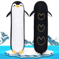 Sprinqdawin Long Penguin Plush Pillow, 20    Black Penguin Stuffed Animal, Cute Cartoon Sleeping Plushy, Soft Cuddly Hugging Plu
