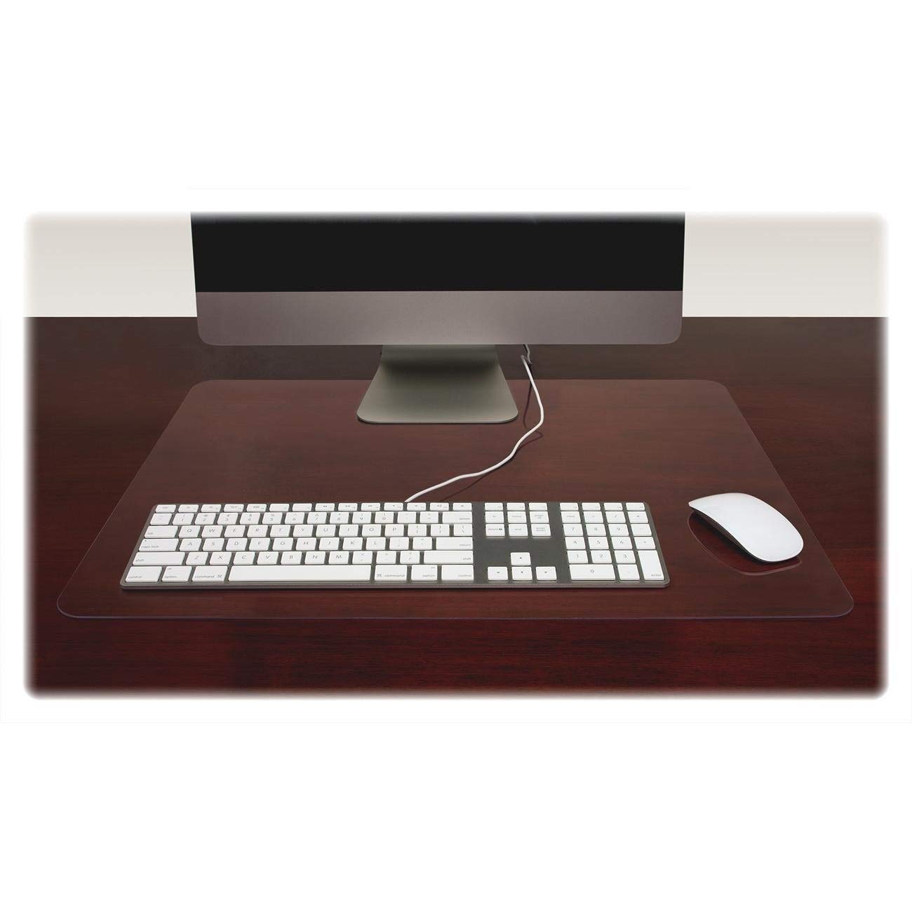 Lorell Desk Pad, 24 x 19 Inches, Clear