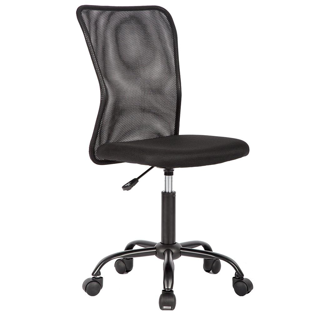 BestOffice Ergonomic Office Chair Desk Chair Mesh Computer Chair Armless Back Support Modern Executive Rolling Swivel Chair with