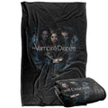 Vampire Diaries Hearts Desire Silky Touch Super Soft Throw Blanket 36' X 58',Hearts Desire