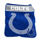 Indianapolis Colts Blanket 60X80 Raschel Throw