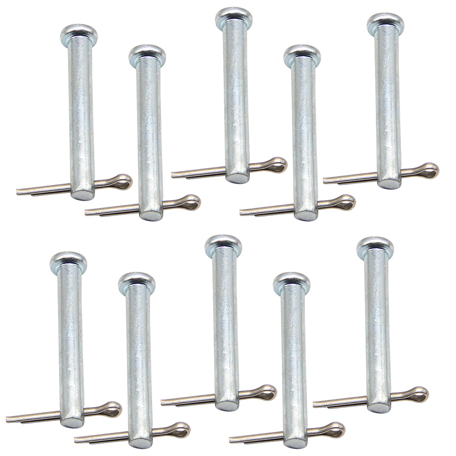 Hakatop 10Pc 1687404K 1668344 Snowthrower Shear Pin Kit Fits For Briggs & Stratton John Deere 1687404 1686806Yp 1668344Sm 703063