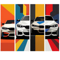 FitIn Trends Cars Wall Panel D1  Stylish CarThemed Wall Art For Kids Room | Decorative Mdf Panel For Bedroom, Playroom And Nu