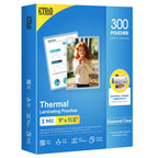 KTRIO 300 Pack Laminating Sheets, 8.5 x 11 inches, 3 Mil Clear Thermal Pouches for School, Home & Office Use