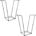 Metal Trash Bag Holder - Garbage Bag Holder Frame Holds 30-45 Gallon Bags-Multi-Use Outdoor Leaf Bag Stand for Yard Camping Gard