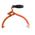 Aruza Log Tongs Logging Skidding Tongs Non-Slip Grip- Log Lifting,Handling,Dragging and Carrying Tool,16 inch