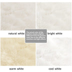 Faux Fur Rug Sofa Chairs Cover, White Small Rug For Bedroom, 2X3 Shaggy Furry Rug For Kids Room, Shag Fluffy Rug For Nursery Roo