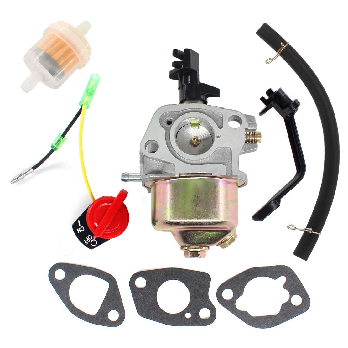 Uspeeda Carburetor For Champion Power Equipment 196Cc 6.5Hp St168Fd Yf168F Engine St168Fd-1130003 St168Fd-1130005 St168Fd-2-1131