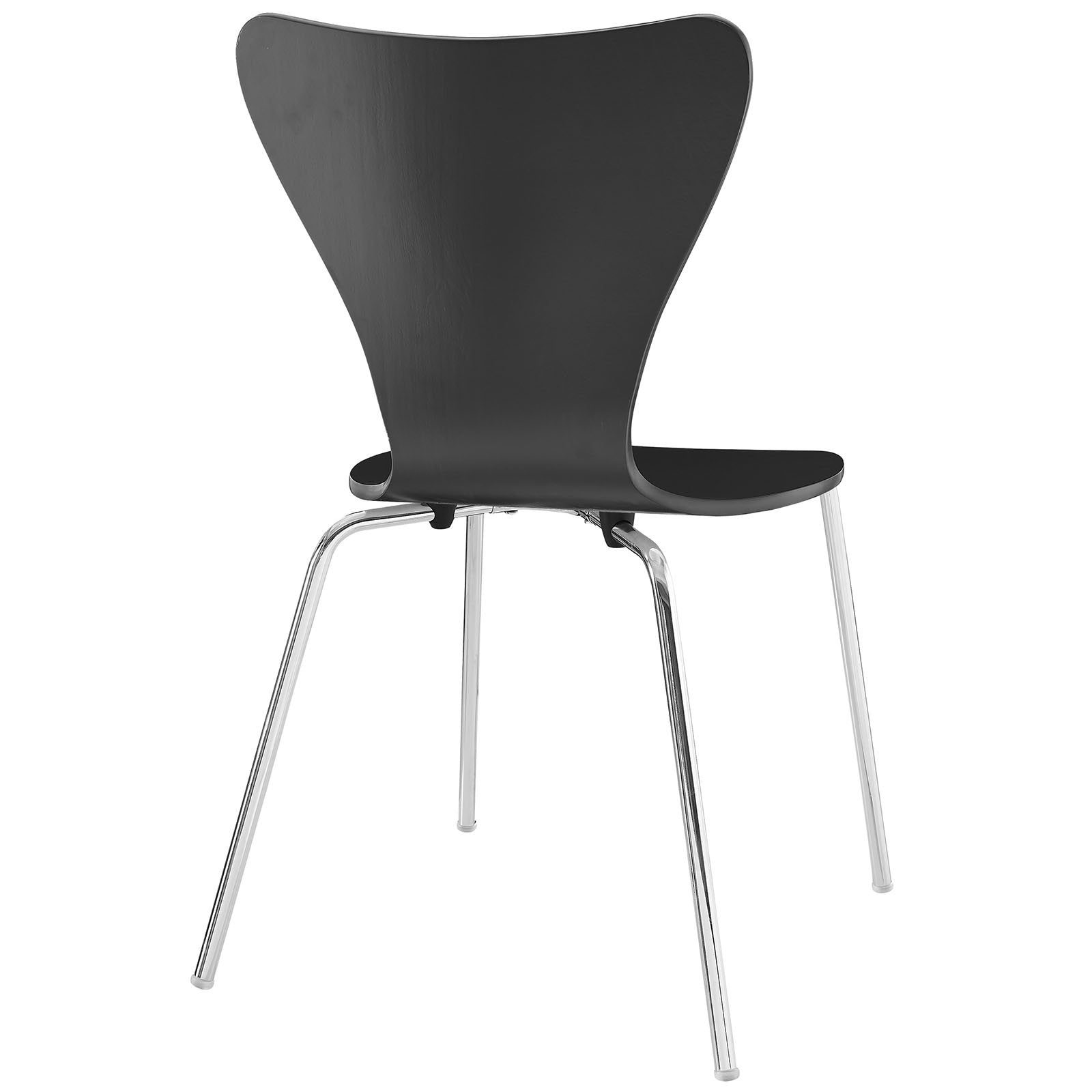 Modway EEI-537-BLK Ernie Black Dining Side Chair
