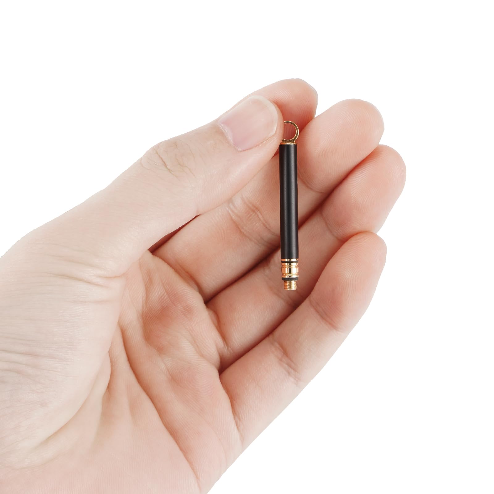 Qlfecle Titanium Toothpick Holder, Portable 3 Pcs Metal Toothpicks For Teeth, Mini Reusable Stainless Steel Toothpick Pocket Too