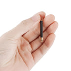 Qlfecle Titanium Toothpick Holder, Portable 3 Pcs Metal Toothpicks For Teeth, Mini Reusable Stainless Steel Toothpick Pocket Too