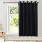 NICETOWN Halloween Wide Drapes for Sliding Glass Door,Window Treatments for Patio Doors,Grommet Thermal Insulated Blackout Curta
