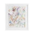 Stupell Industries Pastel Candy Scrape Abstract White Framed Print Under Glass design by June Erica Vess, 21 x 17