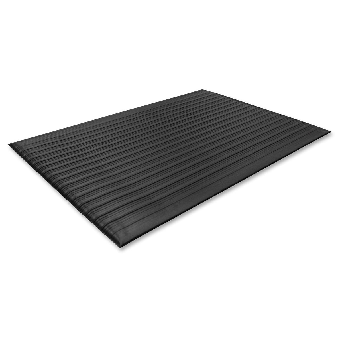 Genuine Joe Joe Air Step Anti-Fatigue Mat, 2 by 3-Feet, Black