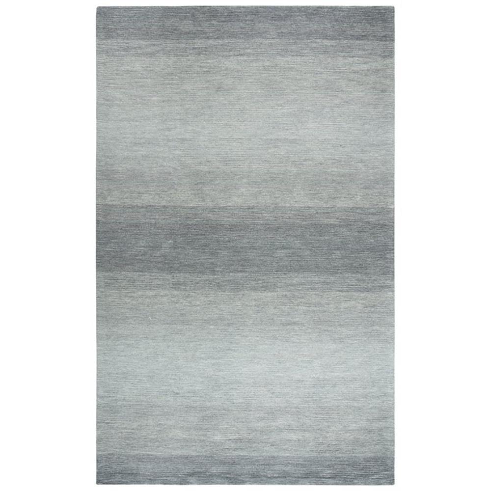 Alora Decor Ascension 5' X 8' Ombre Charcoal/Gray/Rust/Blue Hand-Tufted Area Rug