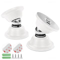 Nihome Rv White Magnetic Door Stop For Door Holding & Stopping, Easy Install Non-Obtrusive Design, Flexible Mounting Options For