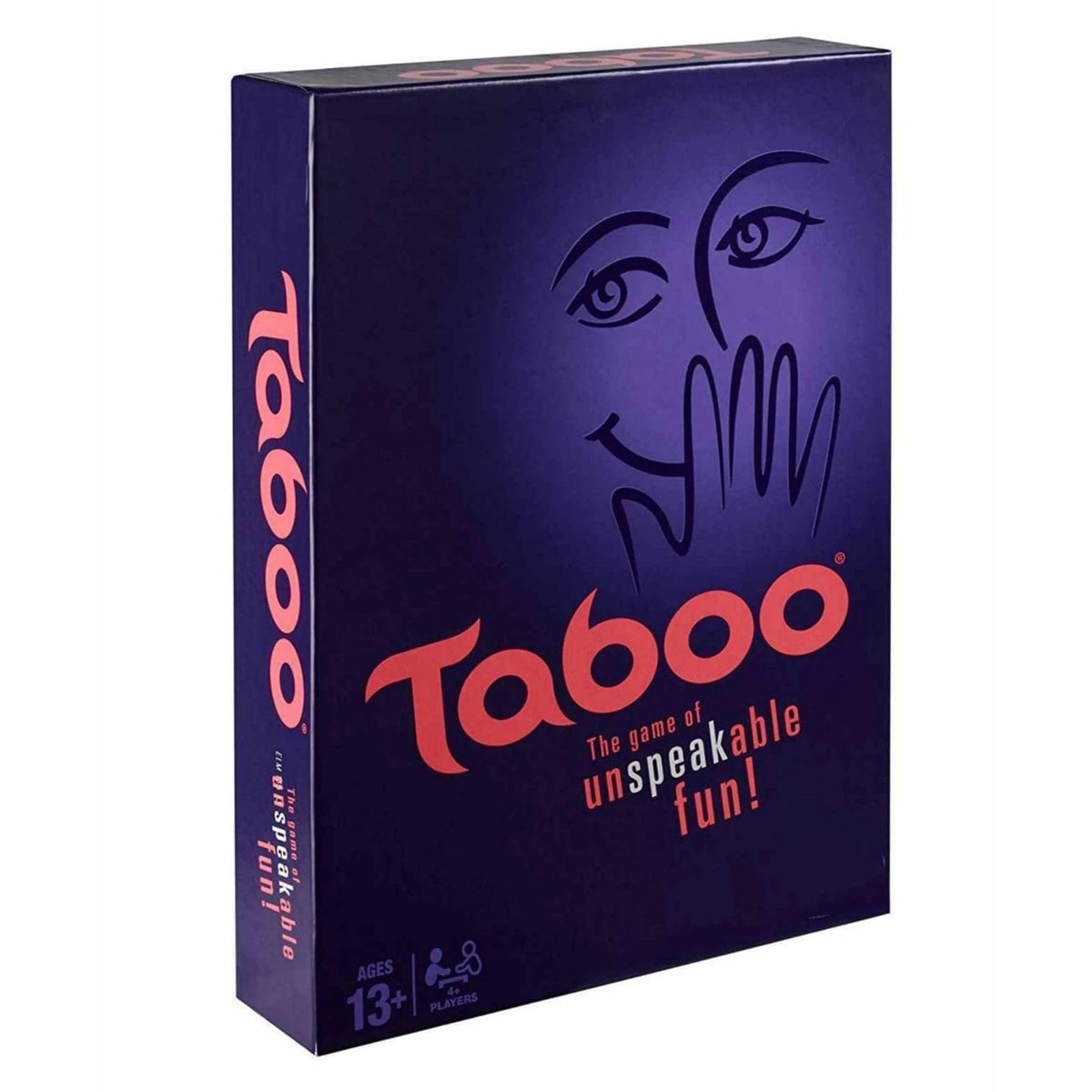 Hasbro Taboo Board Game for Family & Friends | Word Guessing Party Game with Cards, Timer & Dice | Fun Team Based Game for Teens