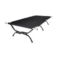 TETON Sports Camping Cot with Patented Pivot Arm - Folding Camping Cot for Car & Tent Camping - Durable Canvas Sleeping Cot - Po