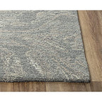 Alora Decor Peace 8'9" X 11'9" Abstract Gray/Gray Hand-Tufted Area Rug