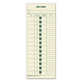 Tops 1258 Time Card For Cincinnati Lathem Simplex Job Card 1-Sided 3-1/2 X 9 500/Box