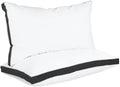 Utopia Bedding Bed Pillows For Sleeping King Size (Black), Set Of 2, Cooling Hotel Quality, Gusseted Pillow For Back, Stomach Or