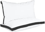 Utopia Bedding Bed Pillows For Sleeping King Size (Black), Set Of 2, Cooling Hotel Quality, Gusseted Pillow For Back, Stomach Or