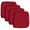 Sqodok Patio Cushion Covers Only, Outdoor Chair Cushion Covers With Ties For Patio Furniture Outdoor Seat Cushion Slipcover Repl