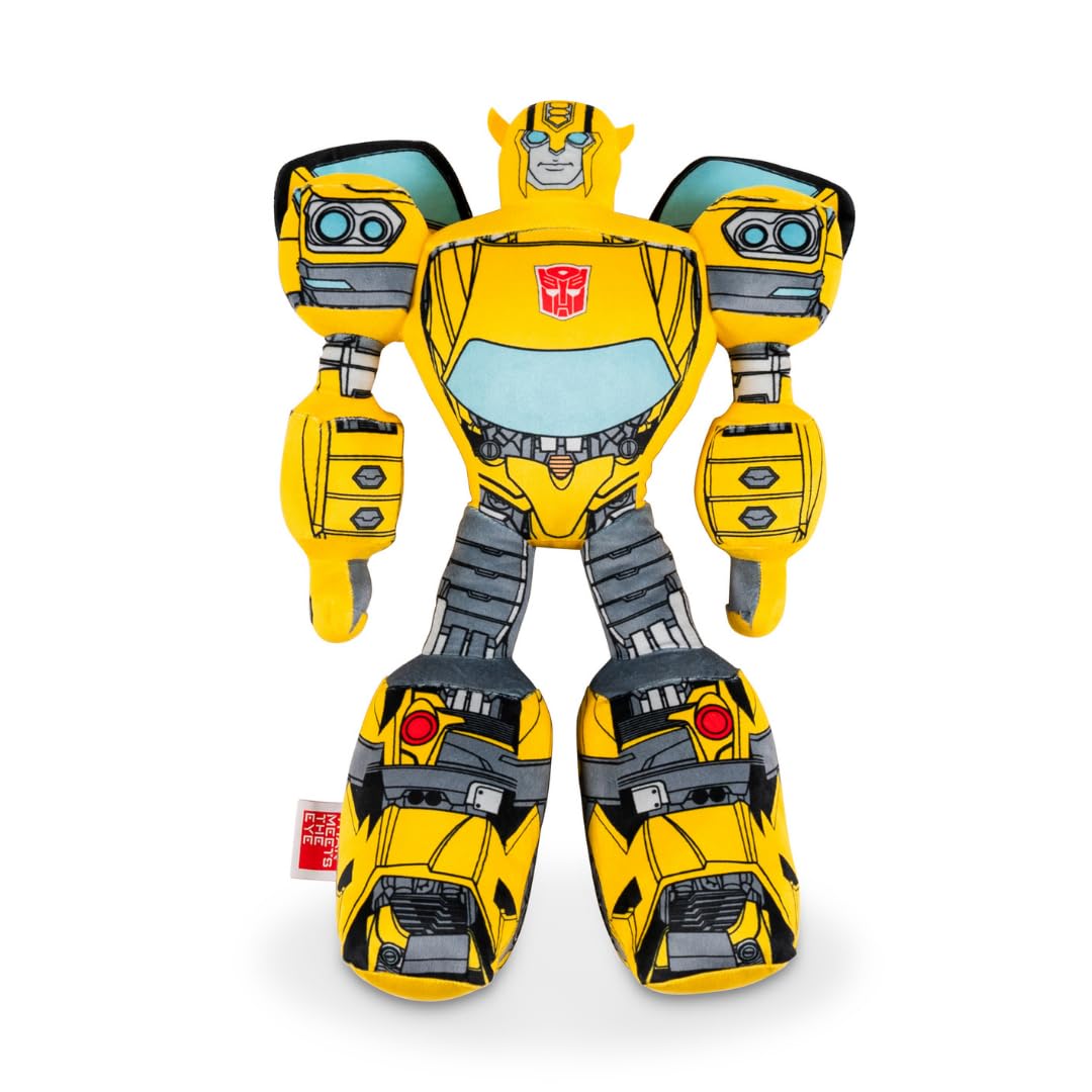 Franco Kids Transformer Bumblebee Bedding Super Soft Cozy Cuddle Pillow, (Officially Licensed Product)