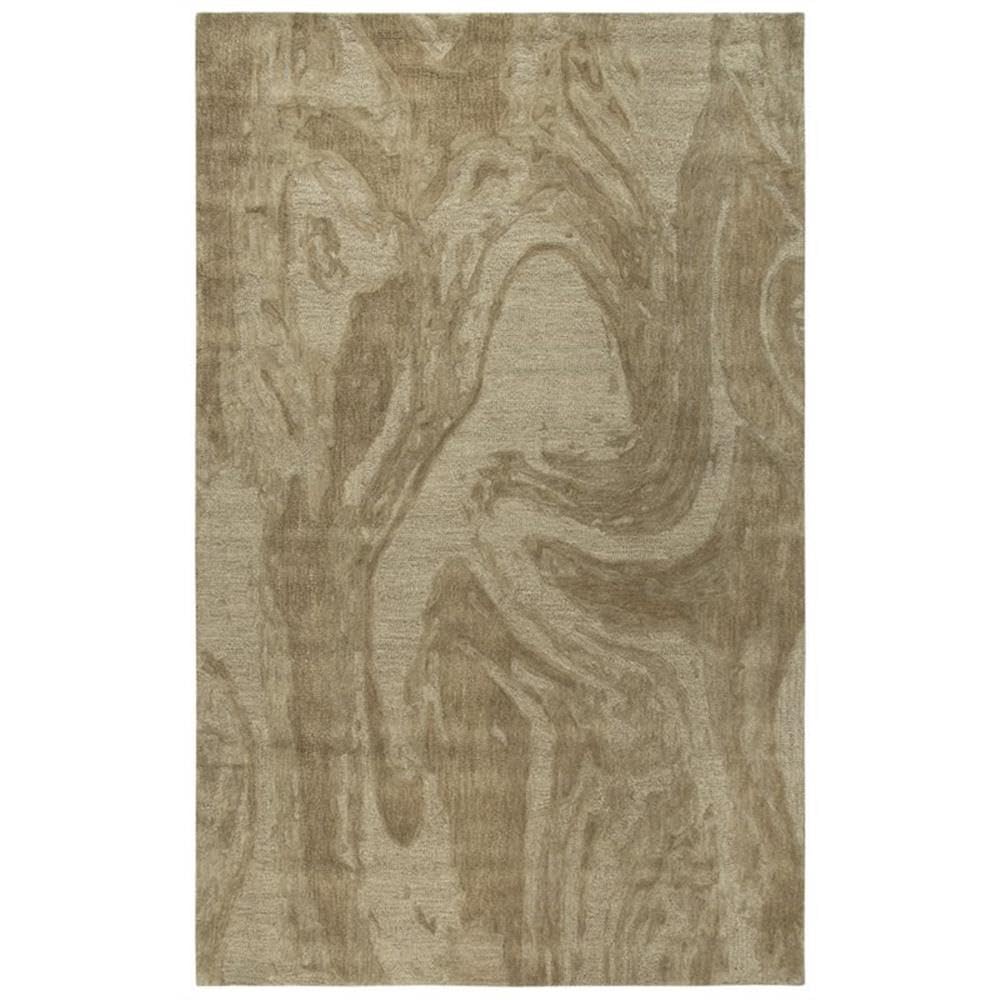 Rizzy Home Alora Decor Emerson 10' X 13' Abstract Brown/Gray/Rust/Blue Hand-Tufted Area Rug