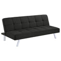 Coaster Joel Sofa Bed, Black
