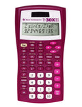 Texas Instruments Ti-30Xiis Scientific Calculator, Raspberry Small