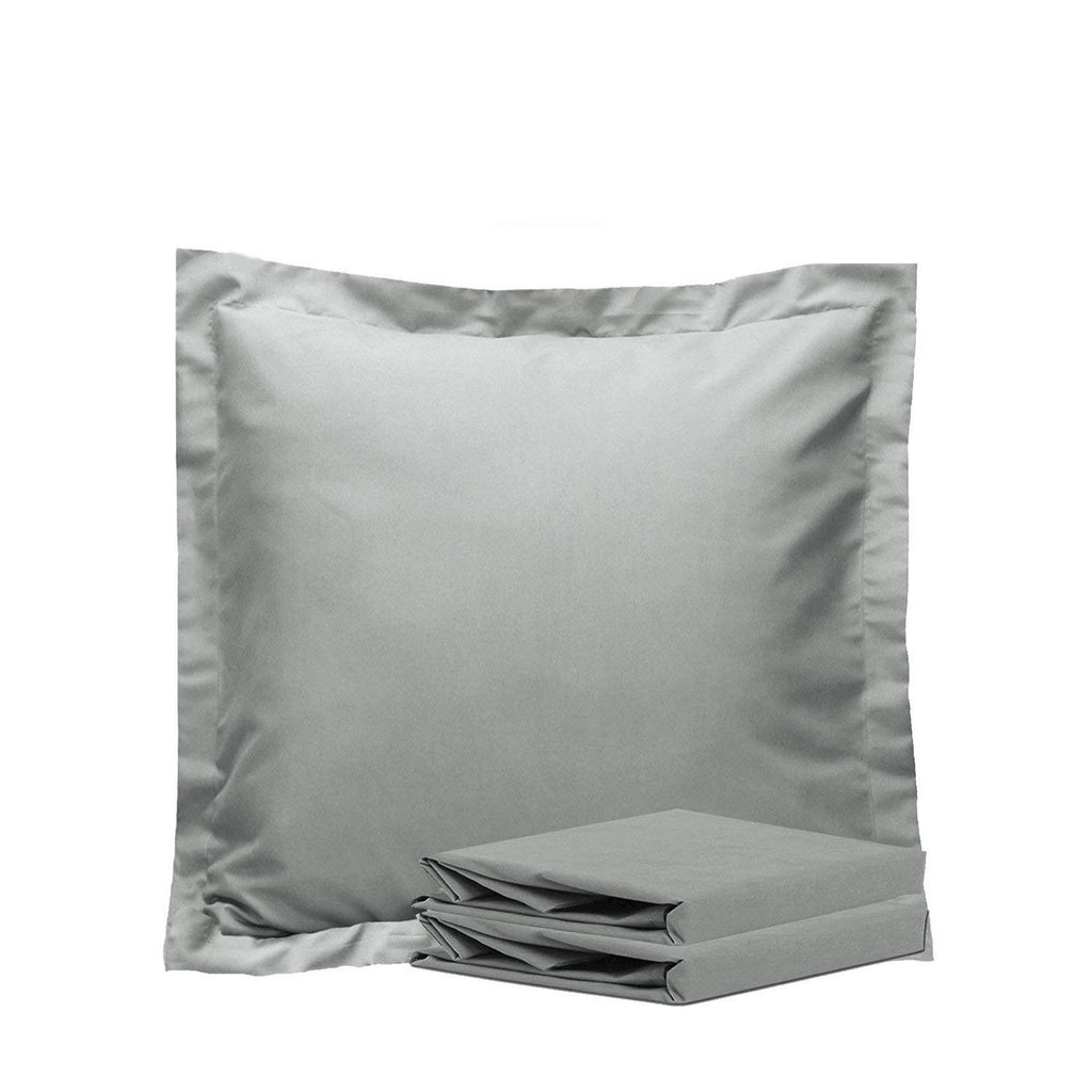 Ntbay 26X26 Euro Sham Covers - 2 Pack Brushed Microfiber 26X26 Pillow Covers - Soft, Wrinkle-Free, Fade-Resistant, Stain-Resista