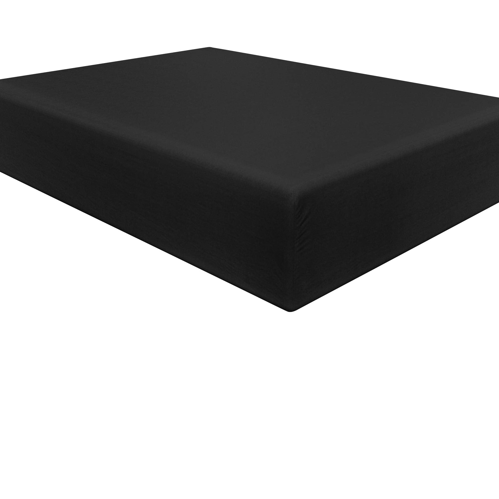 Ntbay Twin Fitted Sheet Only - Brushed Microfiber Deep Pocket Fitted Sheet - Soft, Wrinkle-Free, Fade-Resistant, Stain-Resistant