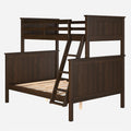 Leah Twin Over Full Bunk Bed Walnut