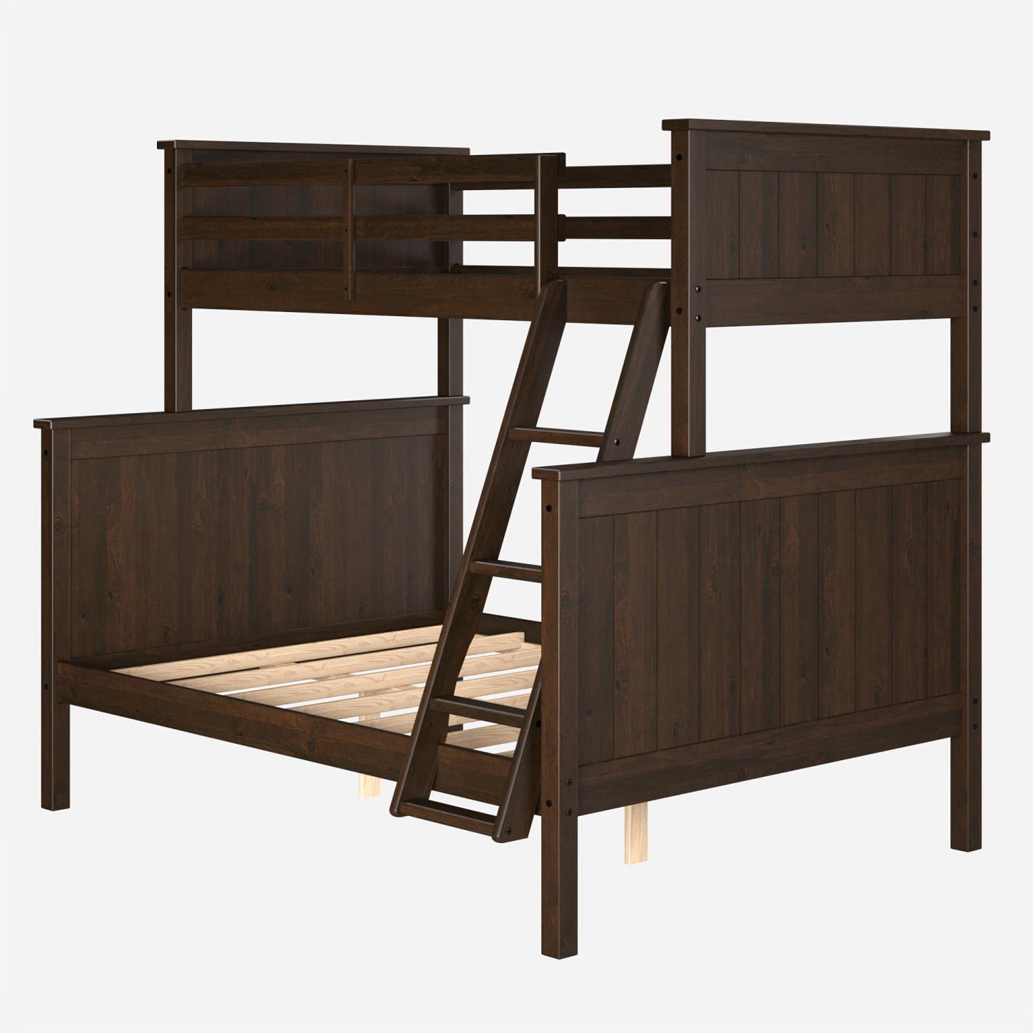 Leah Twin Over Full Bunk Bed Walnut