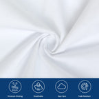 Extra Deep Pocket Air Mattress White Sheets Twin Size - 3Pcs Side Storage Pocket Fitted Sheet & Pillowcase Twin Deep Pocket Sheet Sets Easily Fits For Kids 16In To 24In Pillow Top Air Bed