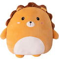 Grafingy Lion Plush Pillow, 16 inch Lion Stuffed Animal Plush Hugging Pillow Cute Lion Plushies Toy Gifts for Room Decor Kids Bi