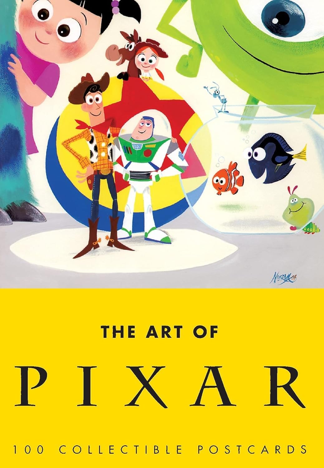 The Art Of Pixar: 100 Collectible Postcards