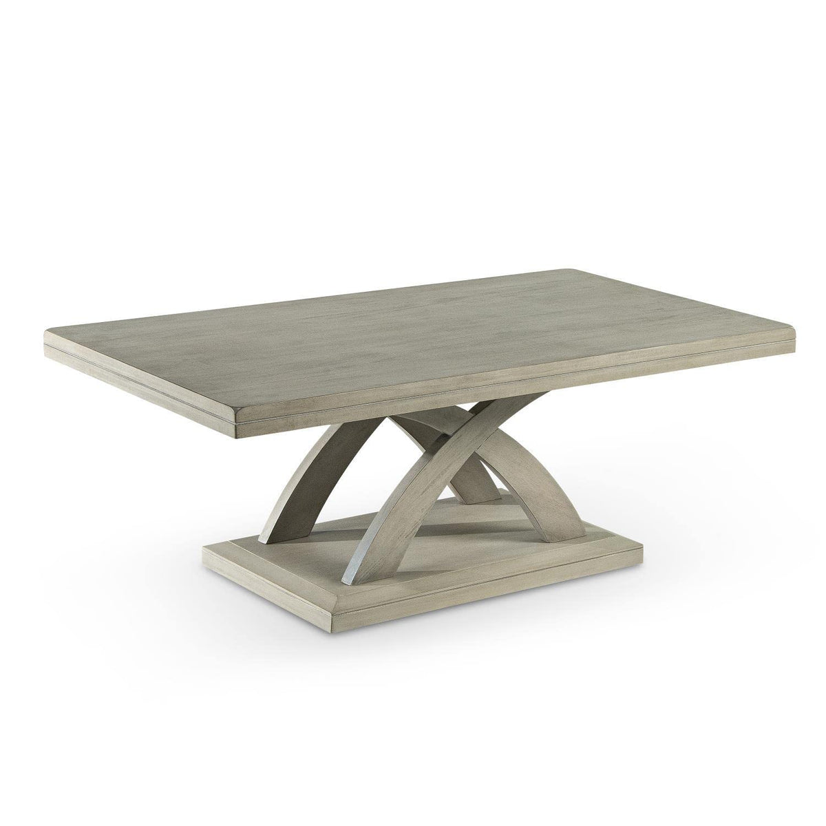 Steve Silver Jocelyn Rubberwood Grey Cocktail Table JC200CNG