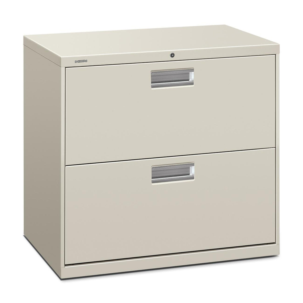 Hon 600 Series Two-Drawer Lateral File, 30W X19-1/4D, Light Gray (Case Of 2)