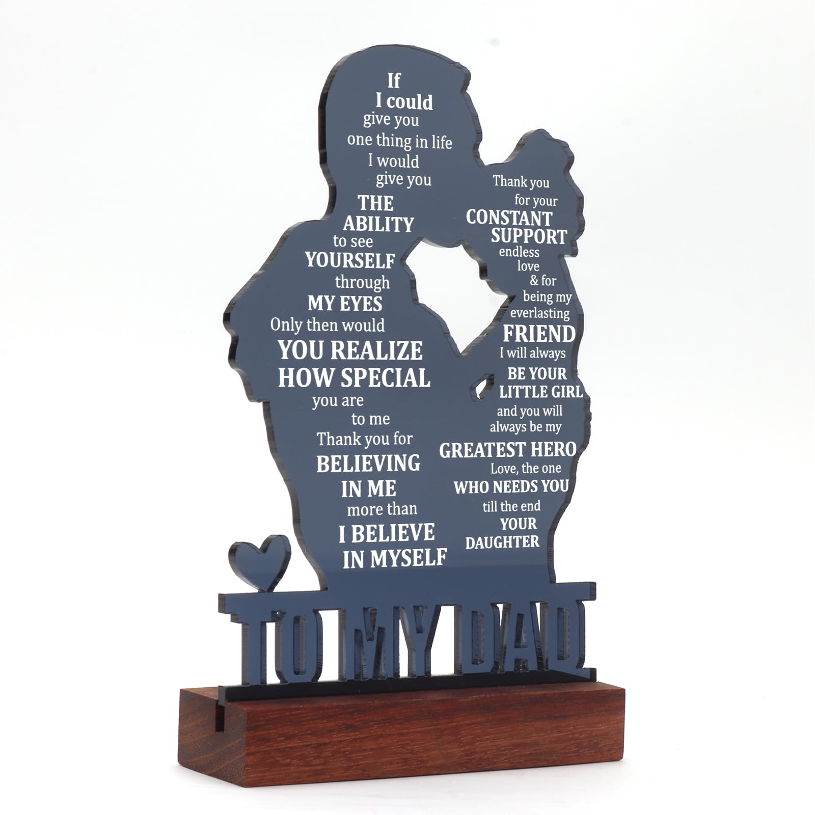 Dad Gifts For Fathers Day From Daughter, Birthday Gifts For Dad From Daughter, Fathers Day Sign Gifts For Dad From Daughter, Acr
