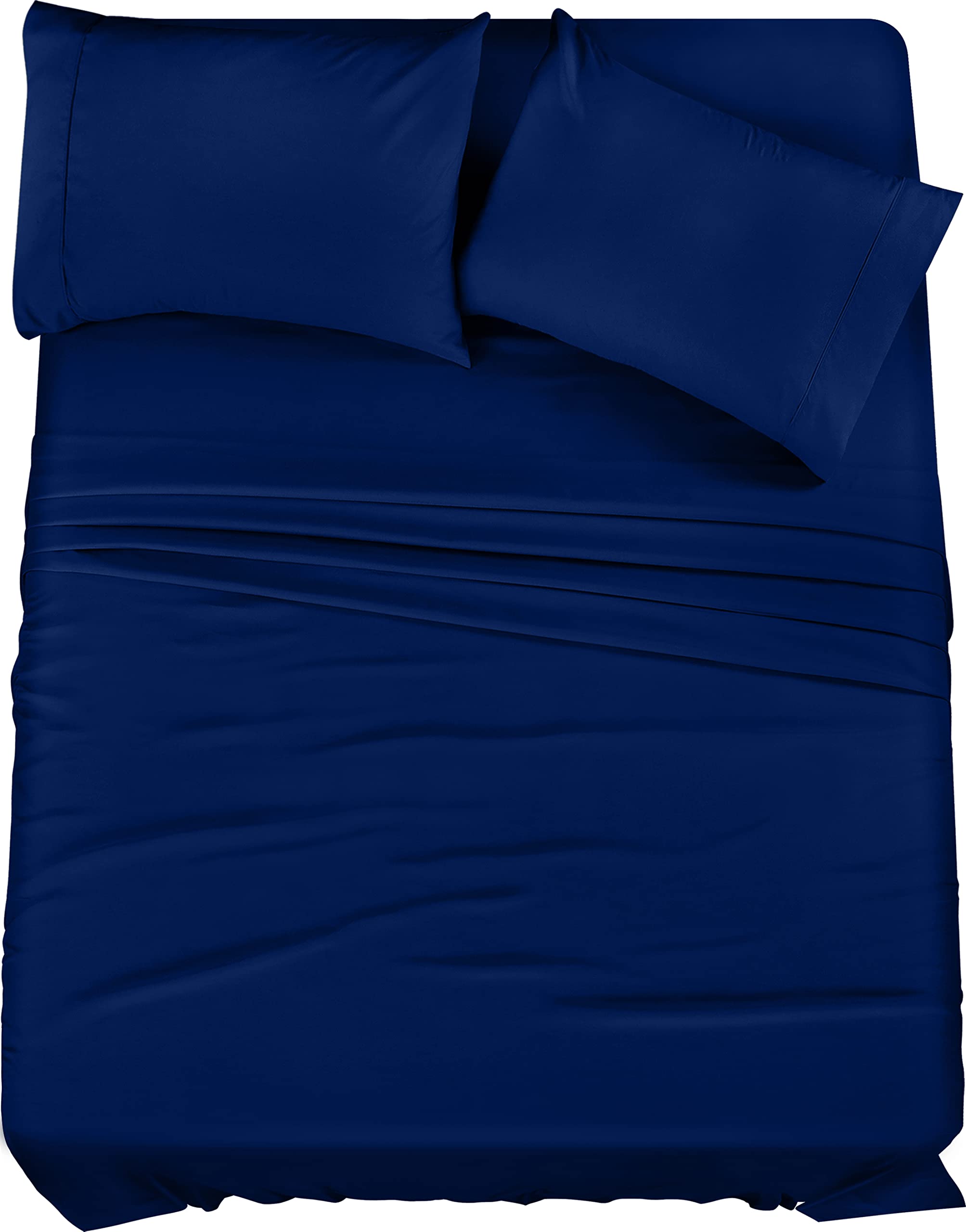 Utopia Bedding Full Bed Sheets Set - 4 Piece Bedding - Brushed Microfiber - Shrinkage And Fade Resistant - Easy Care (Full, Roya