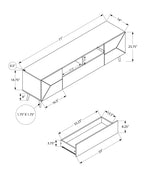 Monarch Specialties I 2753 Tv Stand, 72 Inch, Console, Media Entertainment Center, Storage Drawer