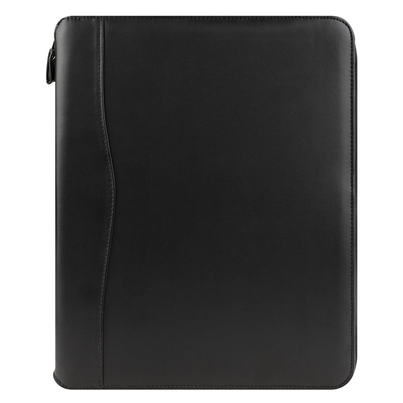 Franklincovey - Fc Basics Spacemaker Binder - Vinyl - Zipper Binder For Planners (Monarch, Black)